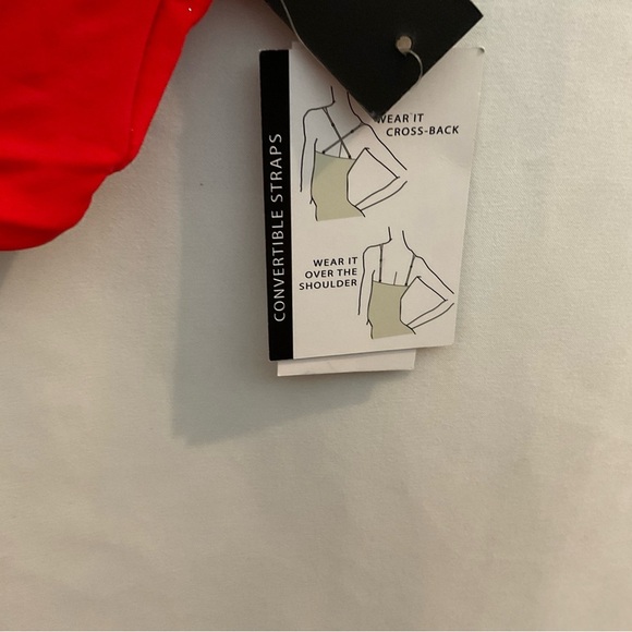 LA Blanca Bikini Swim Top Red - Picture 4 of 7